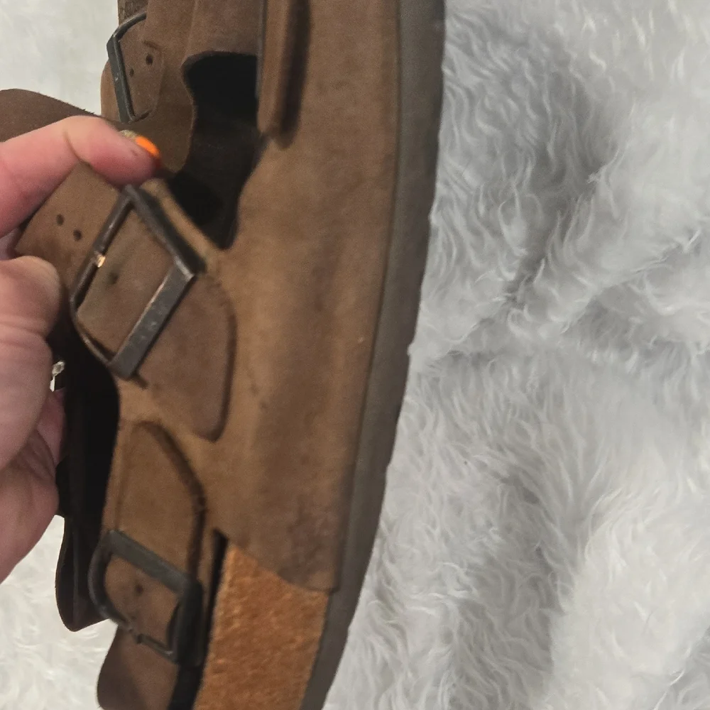 👣 Betula‎ by Birkenstock Suede Sandals – Double Strap Comfort Slide